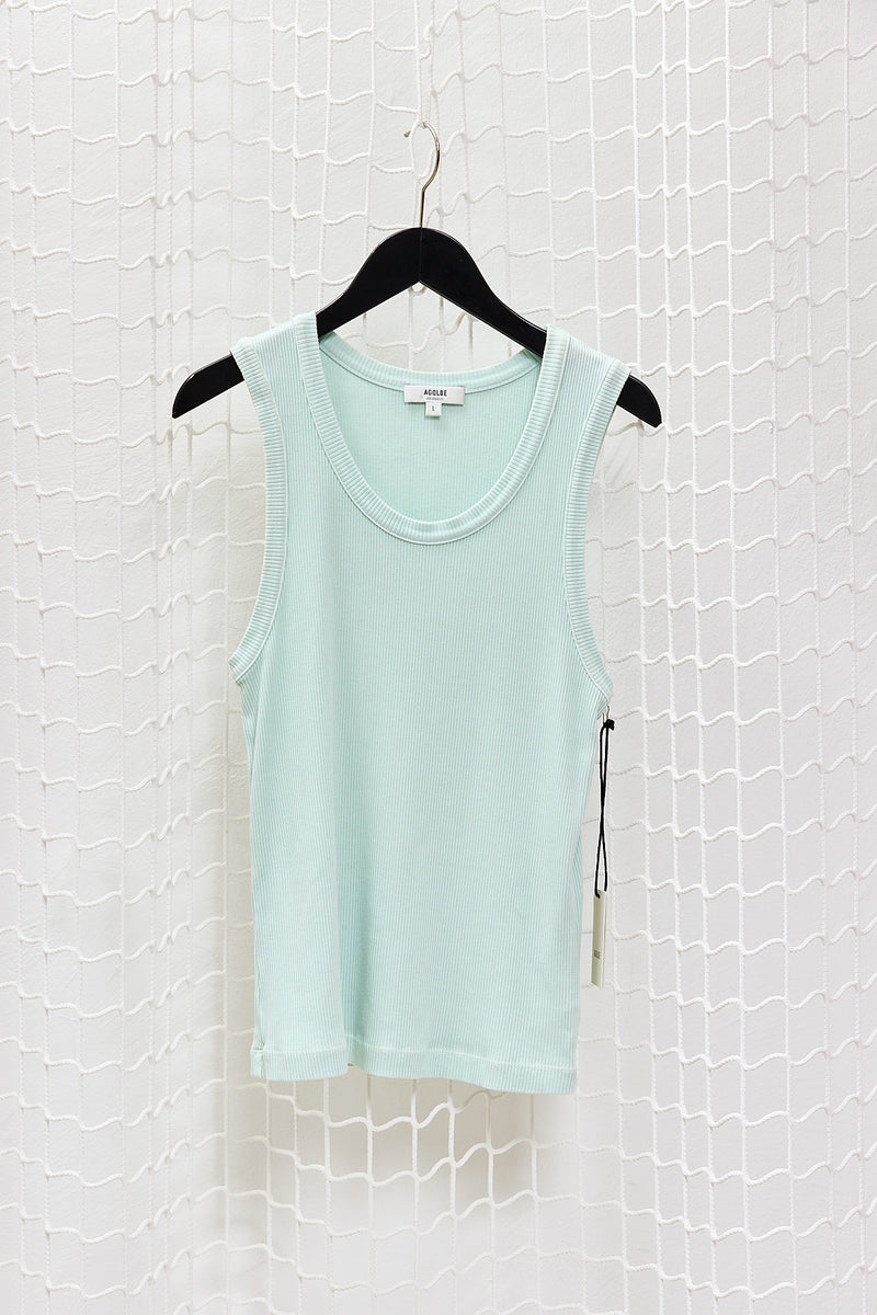 Mint Cotton Tank Top