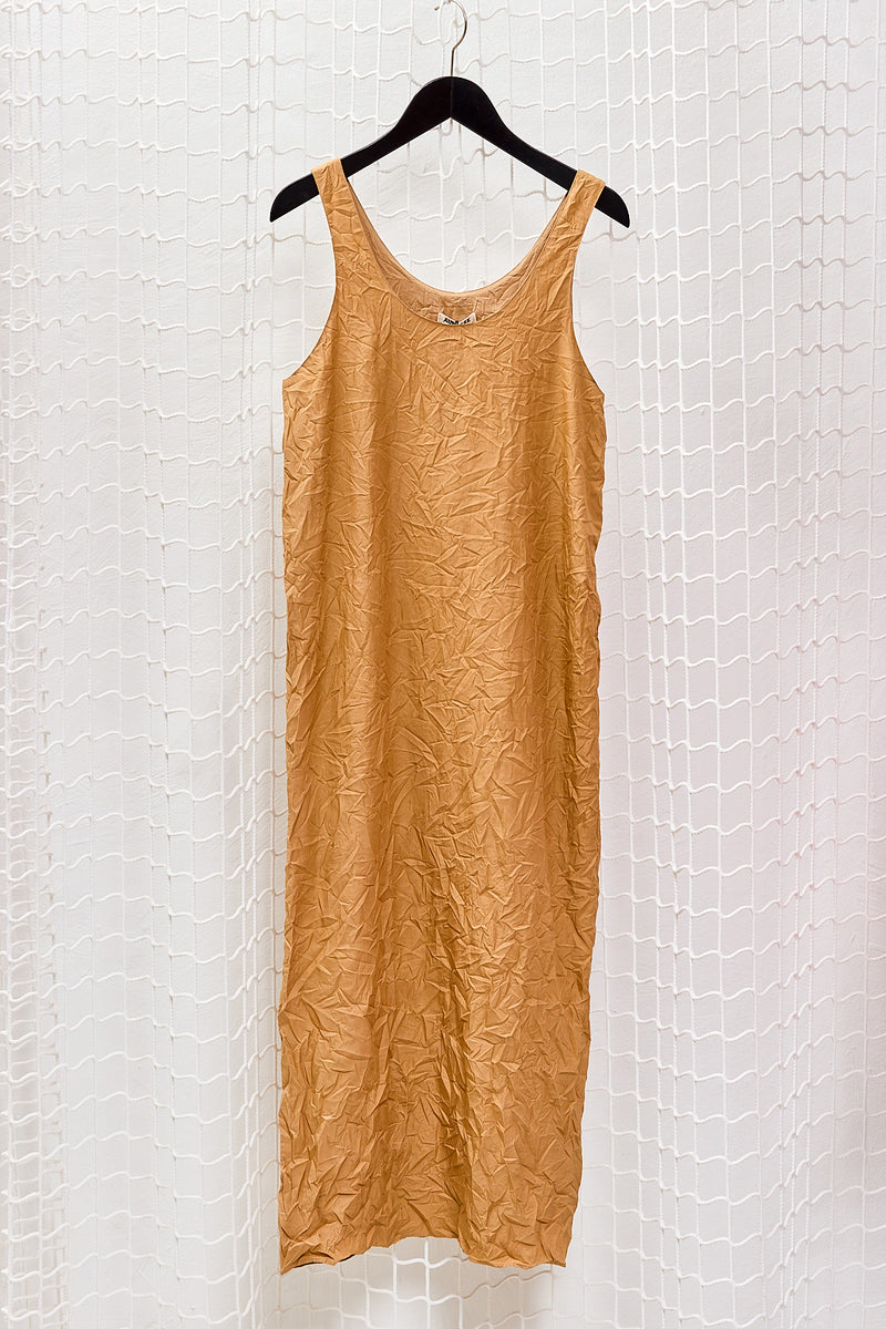 Camel Cotton Dress