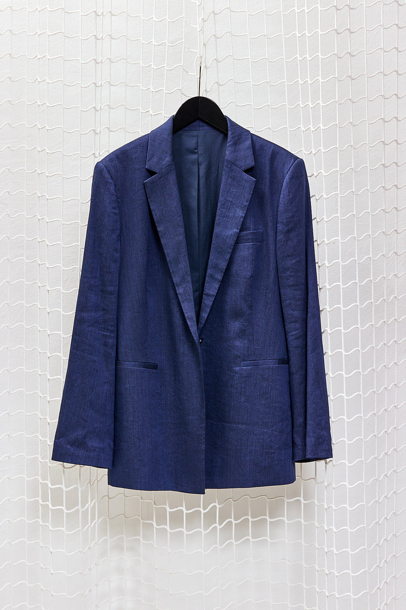 Blue Linenblazer