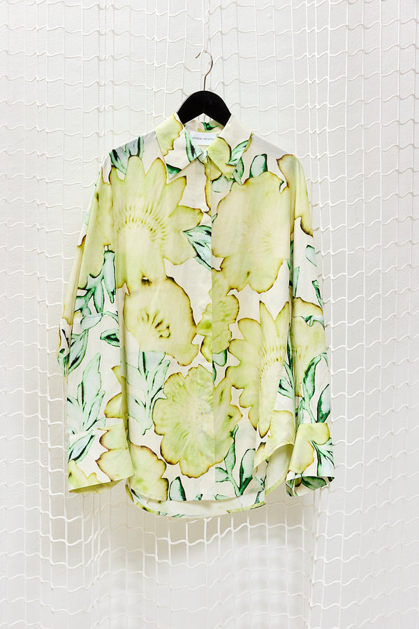 Printed Flower Blouse