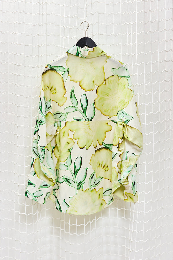 Printed Flower Blouse